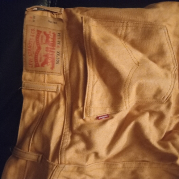 Wheat Levi jeans 38 x 34 - Picture 3 of 3